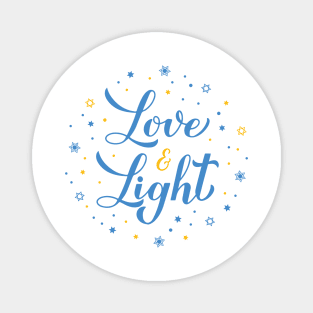 Hanukkah-Love & Light Magnet